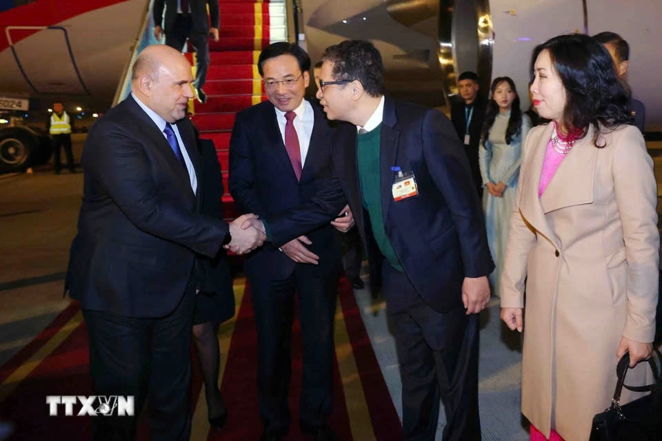 Mishustin begins Vietnam visit to foster Comprehensive Strategic Partnership